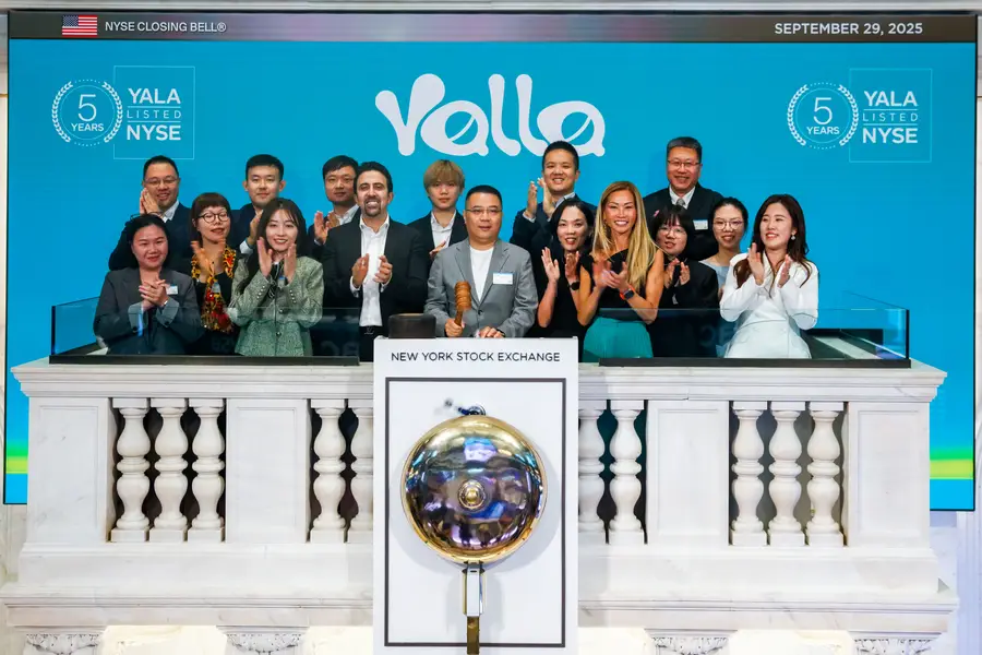 Yalla rings bell at 5th anniversary