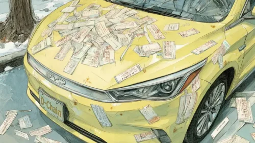 Illustration of BYD's banning from using its D-chains