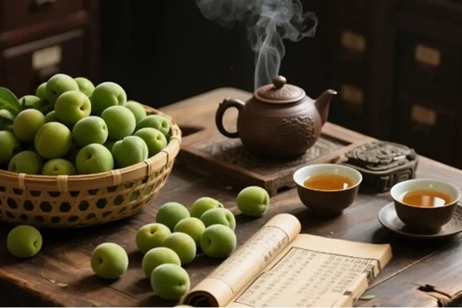 Liuliumei makes plums