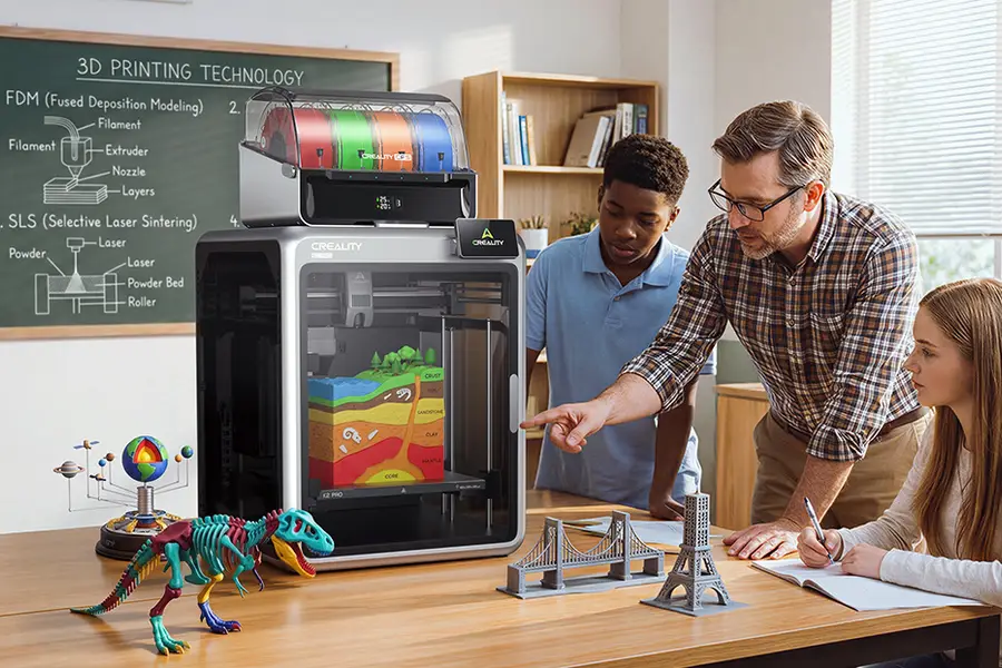 Creality makes 3D printers