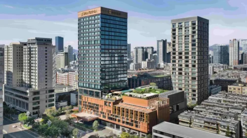 Shangri-La operates hotels